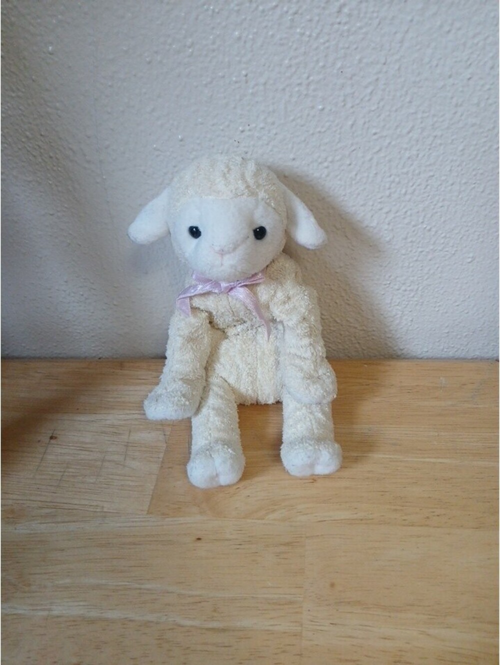 Ty Beanie Baby Fleece the Lamb (7.5 Inch) 1996 Plush Stuffed Animal Toy